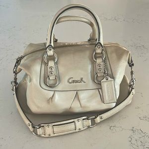 Coach Ashley Leather Satchel Handbag